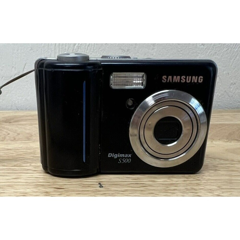Samsung Digimax S500 Black Digital Camera